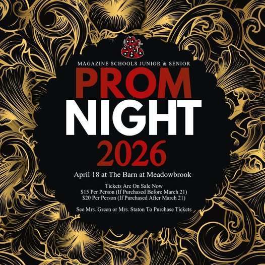 Prom announcement