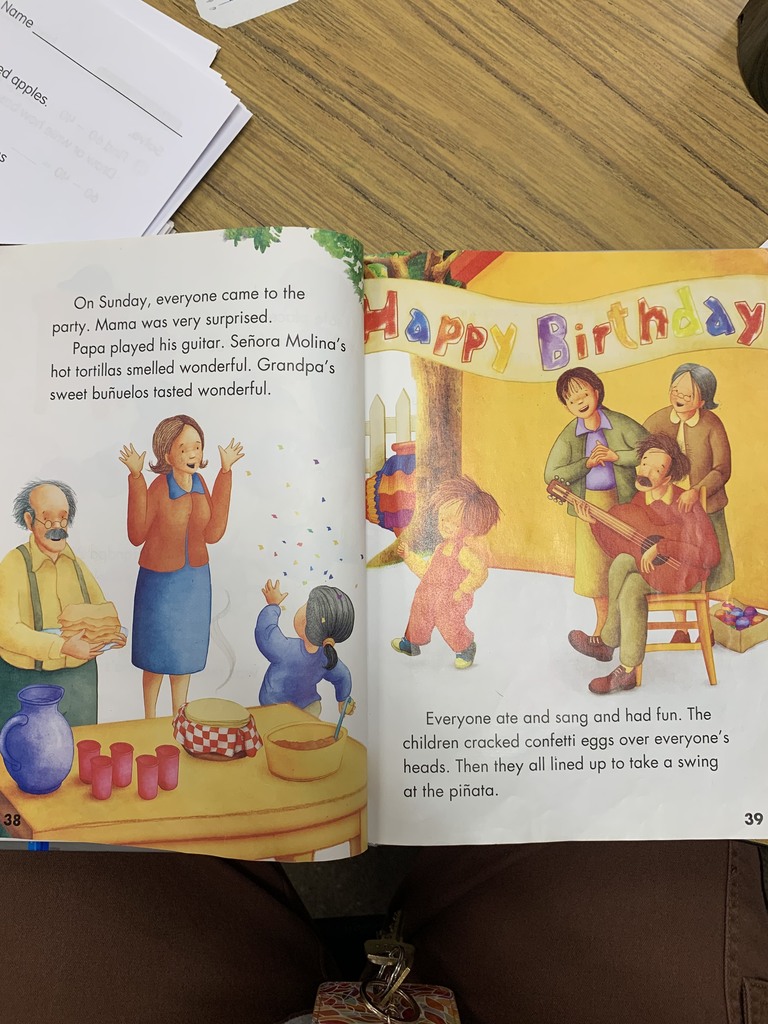 Book Reading and Activity