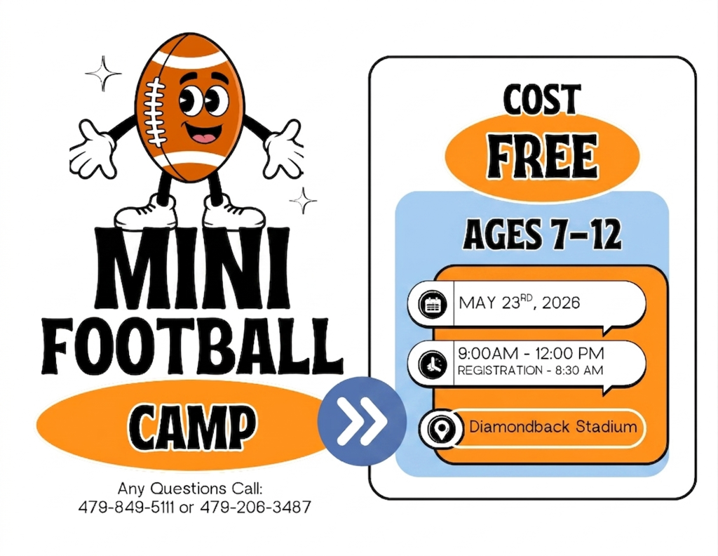 Free Football Camp Flyer