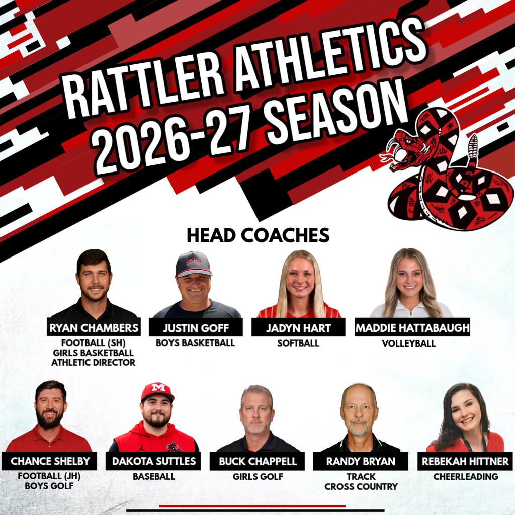 Head Coaches for 2026-27 School Year
