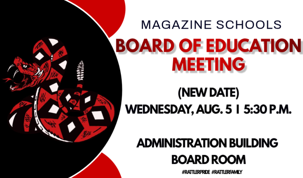 Rescheduled School Board Meeting