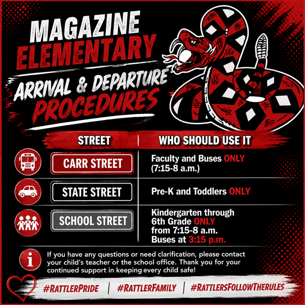 Drop-off/pick-up procedures