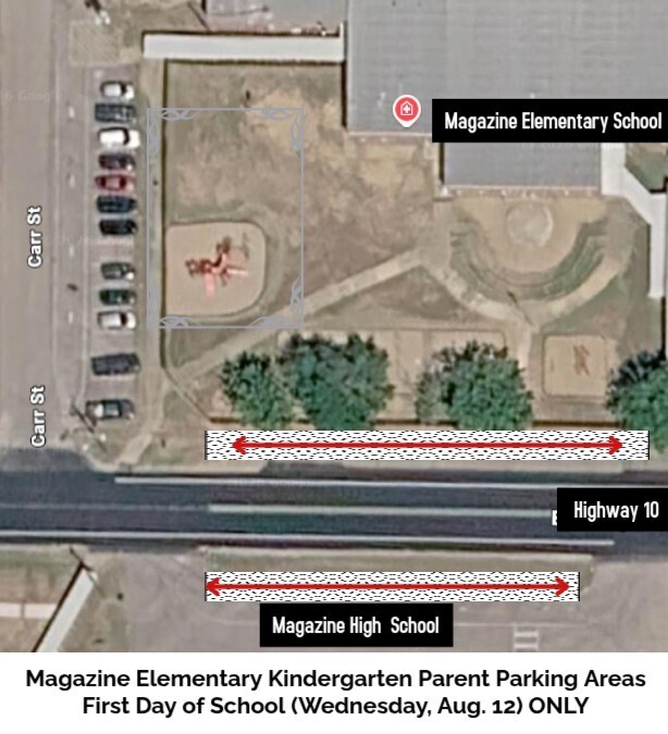 Kindergarten First Day of School Parent Parking