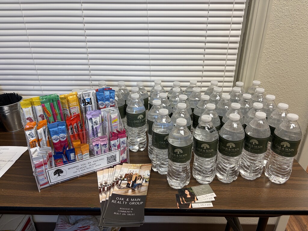 Water and flavorings donation