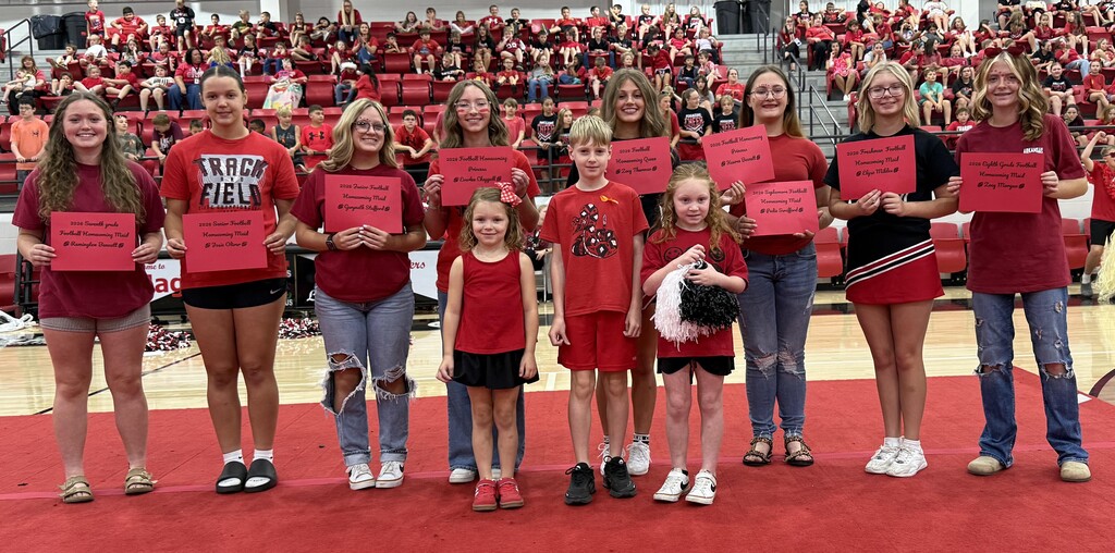 Rattler Football Homecoming 2026 Court