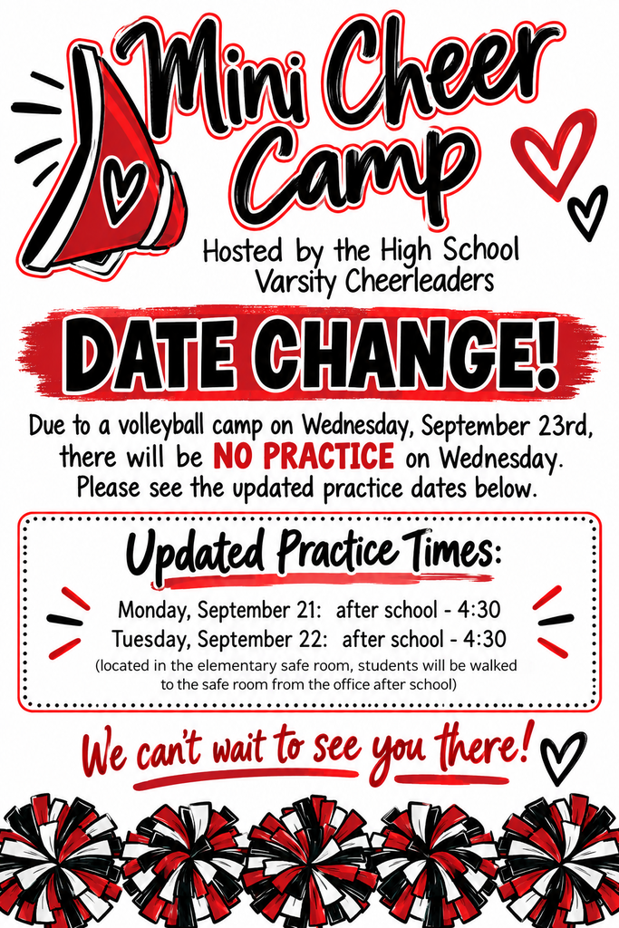 Mini Cheer Camp Update