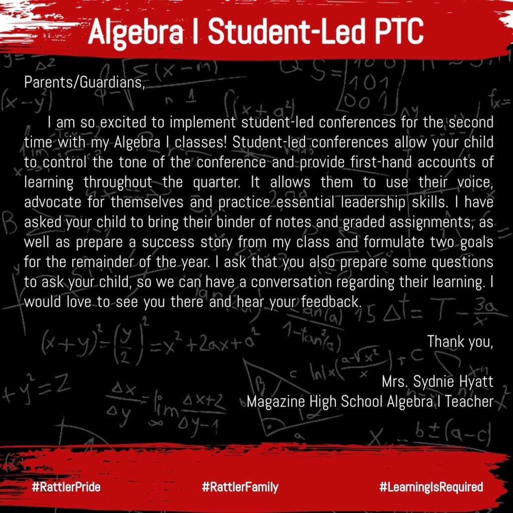 Student-Led Conference