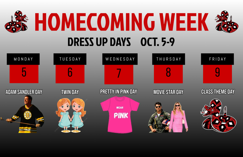 Homecoming Dress-Up Days