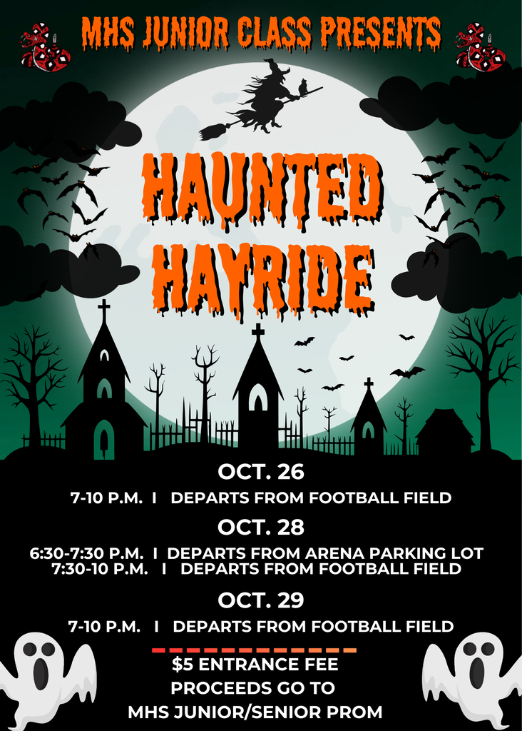 Haunted Hayride Flyer