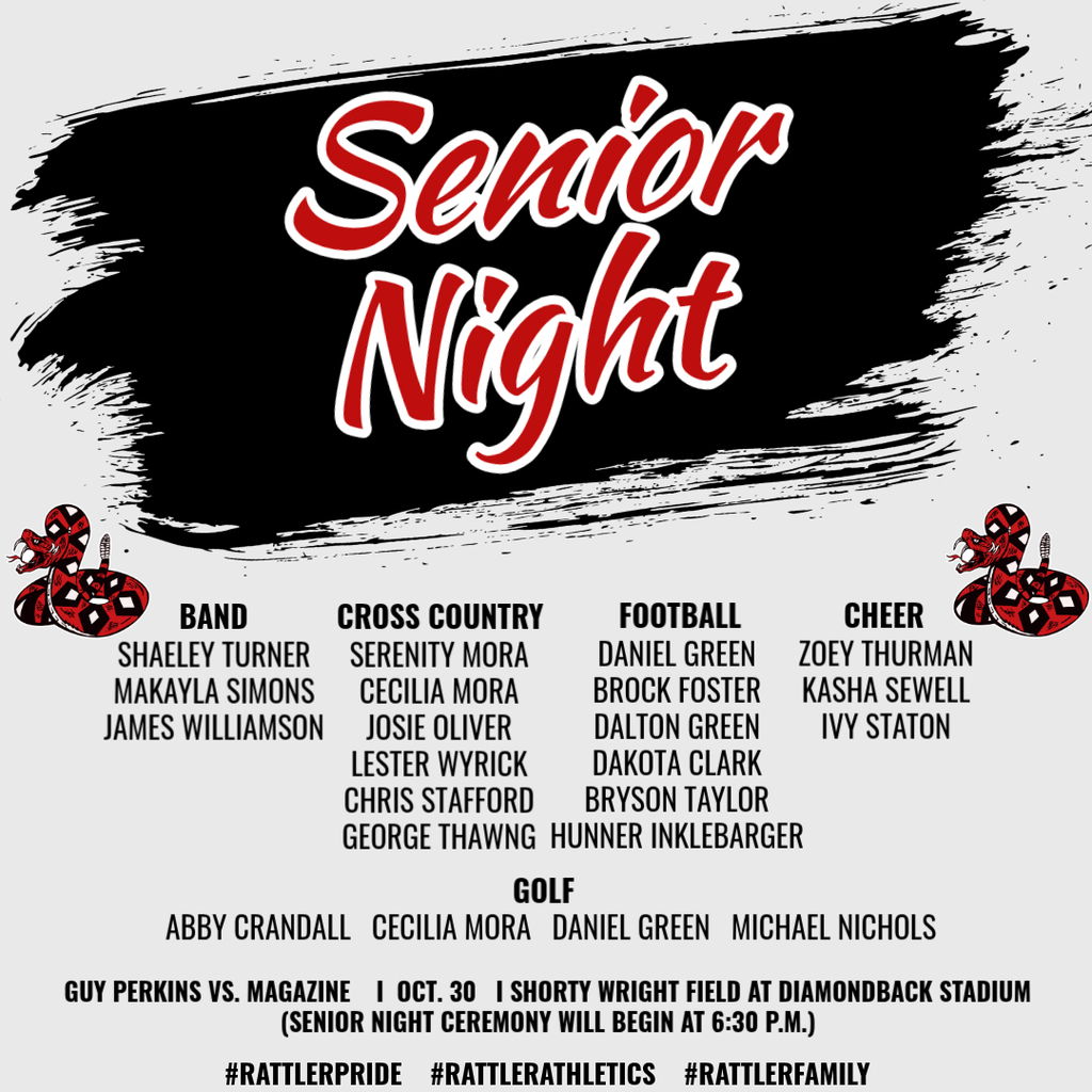 Senior Night Promo