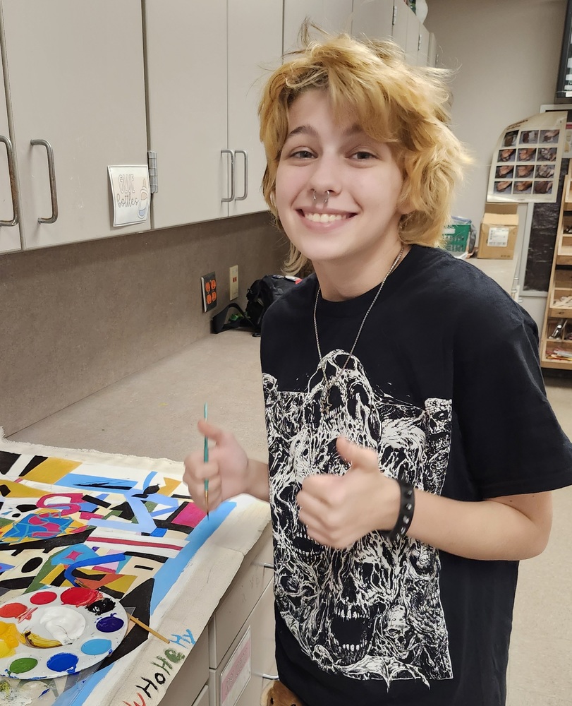 Ever Sheppard - Art Student