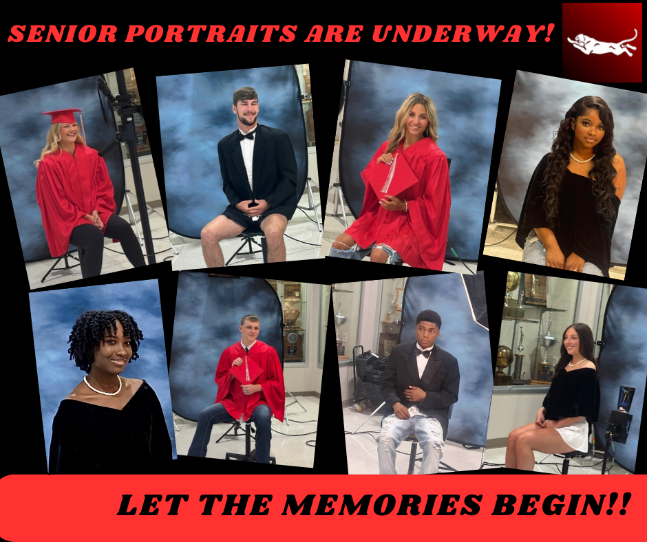 Senior portraits are underway!