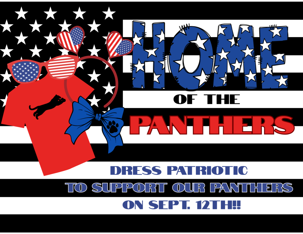 We're proud to be Americans & Panthers!