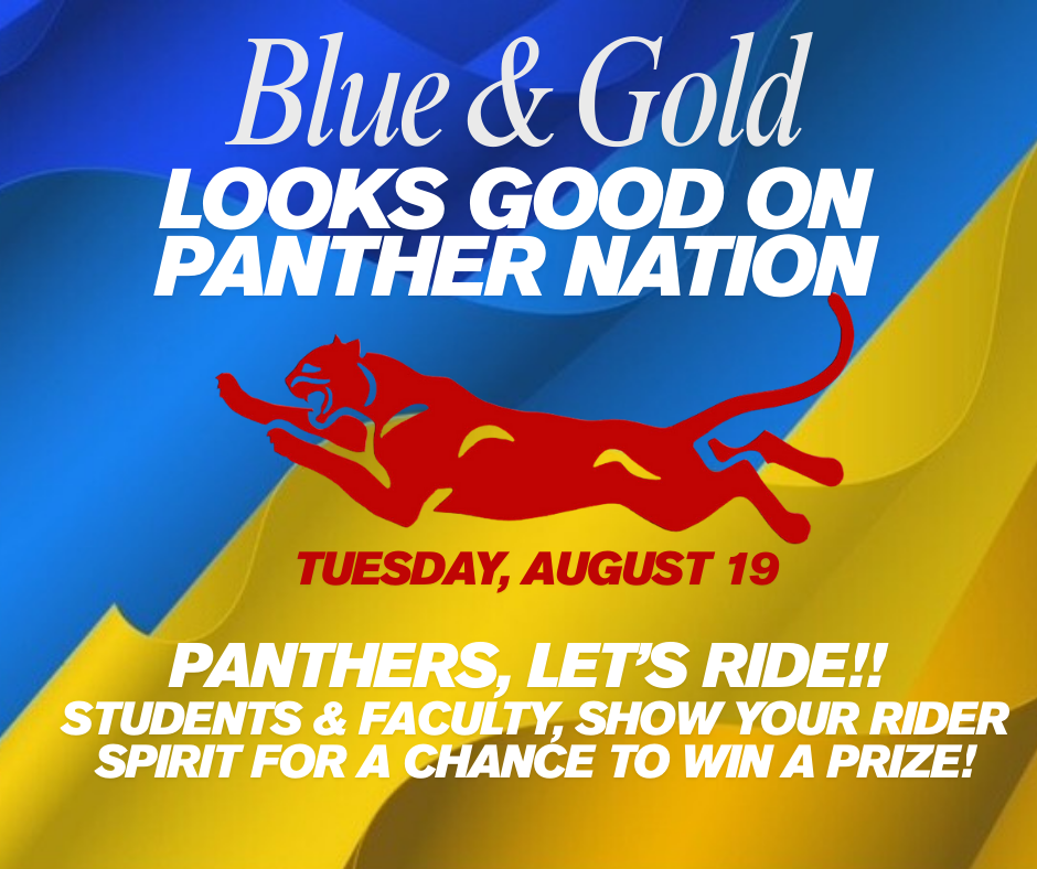 Panthers, Let's Ride!!!