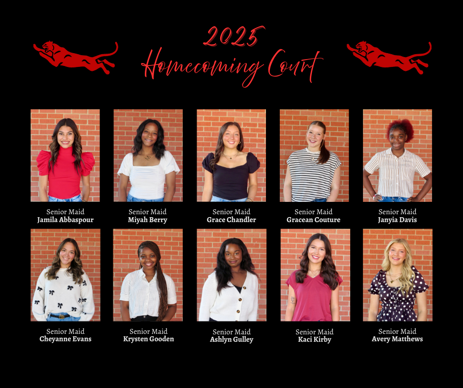 2025 MHS Homecoming Court