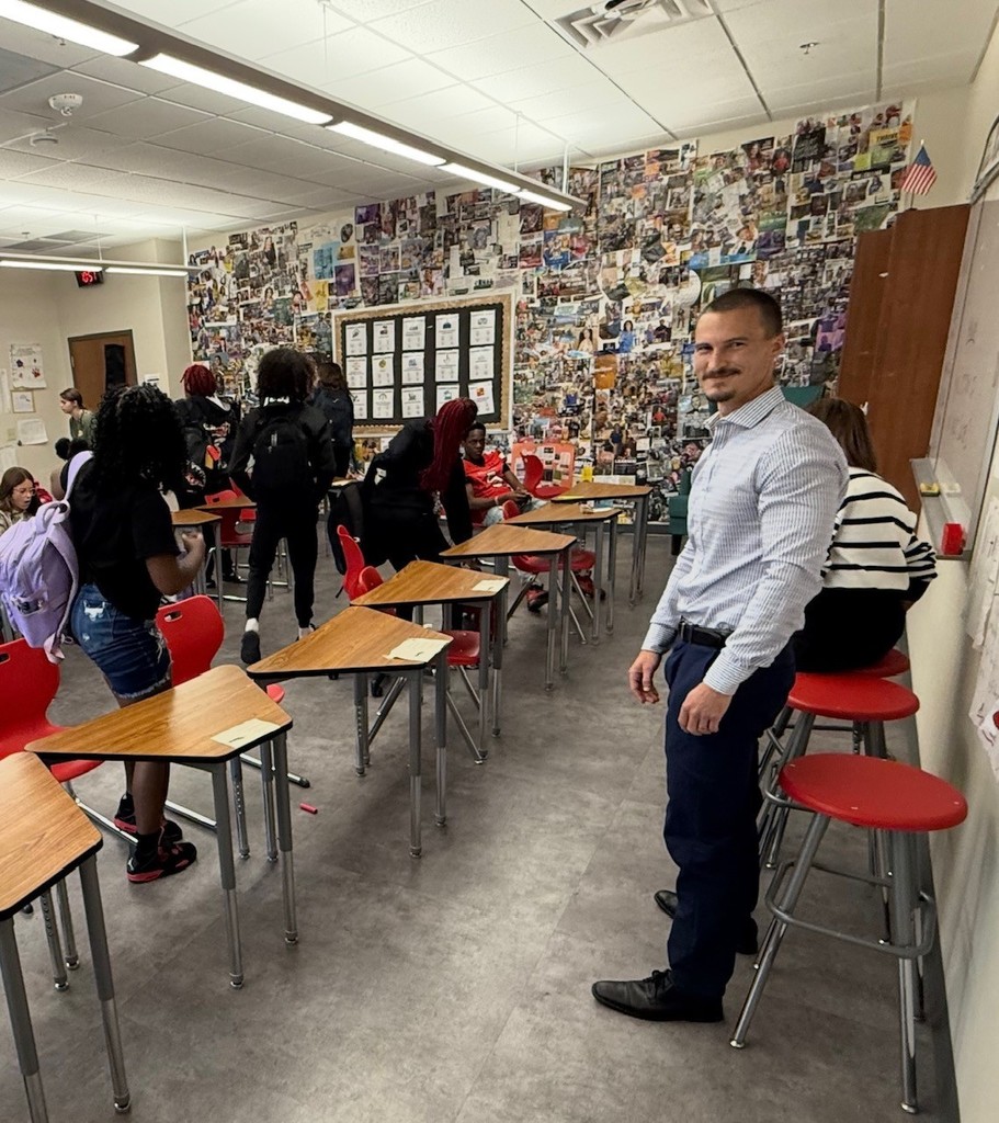 Dylan and Tammy Keith with Keith and Company spoke with Mr. Franks' class about the world of real estate. 