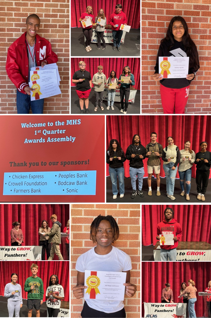 MHS 1st Quarter Student Awards Assembly