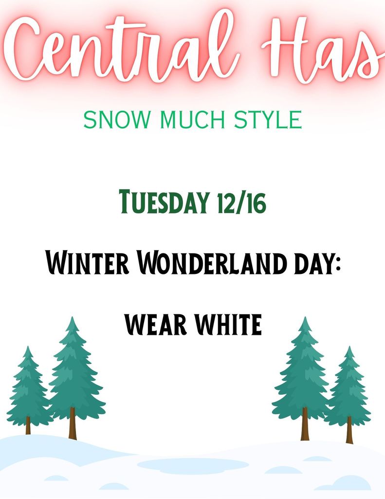 Winter Wonderland Dress-Up Day