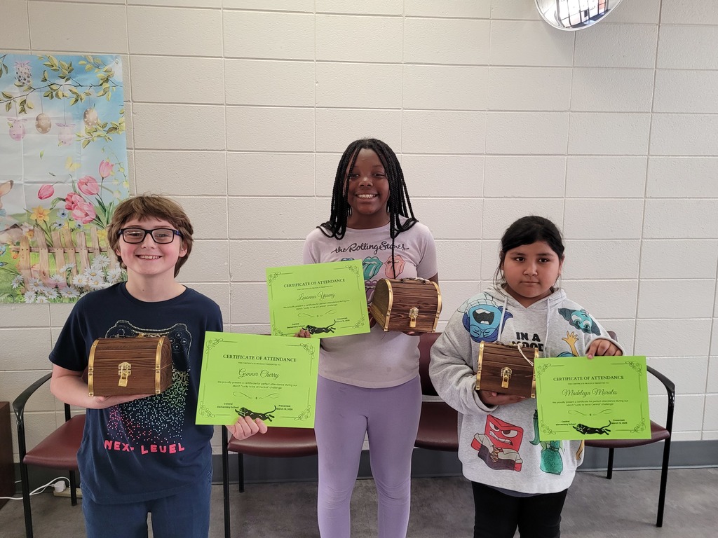 Perfect Attendance Winners