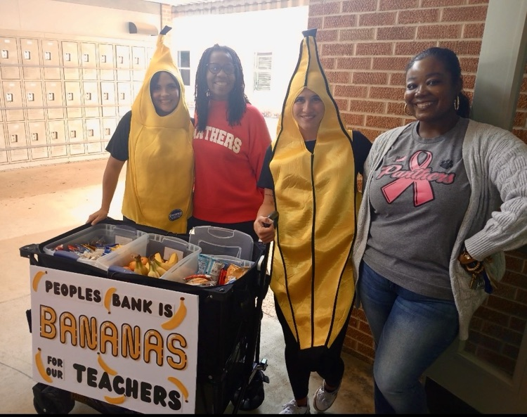 Thank you to Peoples Bank for treating our teachers! 