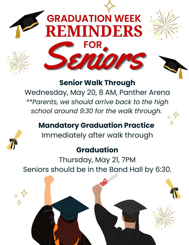 Important reminders for seniors