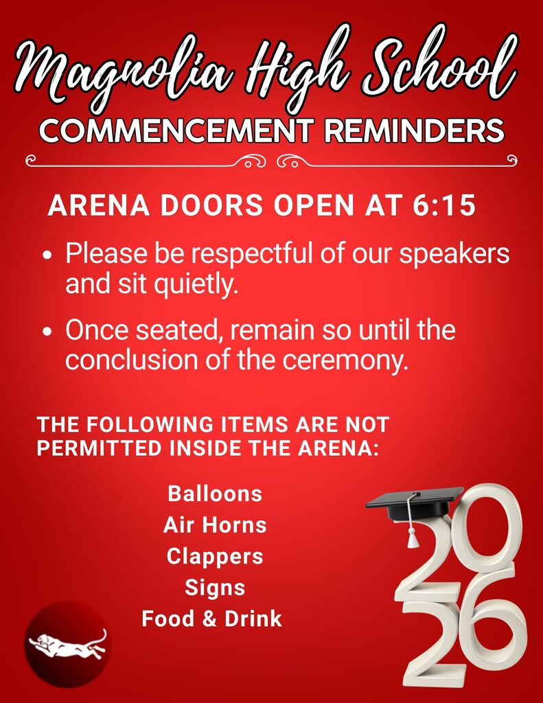 Commencement Reminders