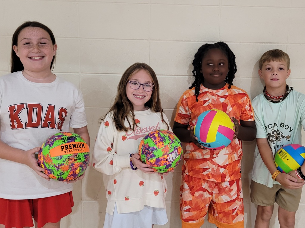 Fourth Grade Hula Hoop Pass Winners