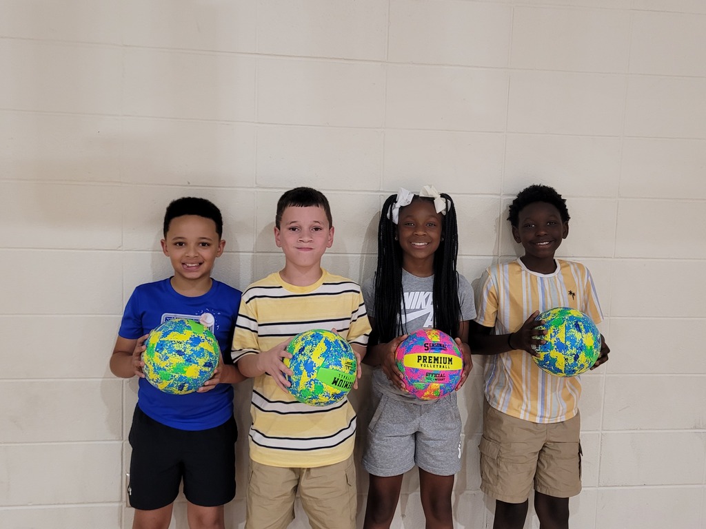 Fifth Grade Back to Back Volleyball Winners