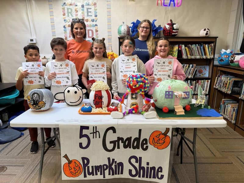 5th grade Pumpkin Shine