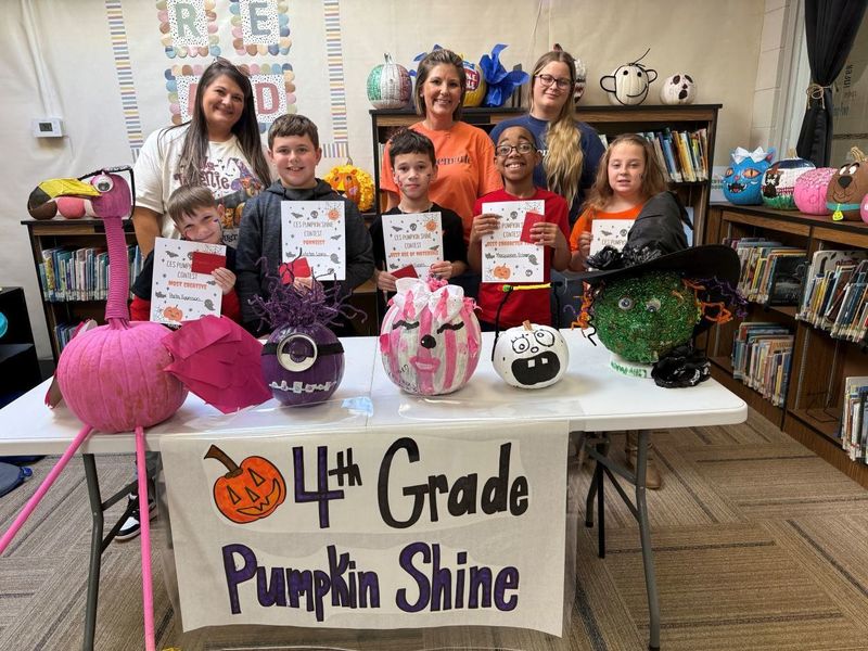 4th Grade Pumpkin Shine