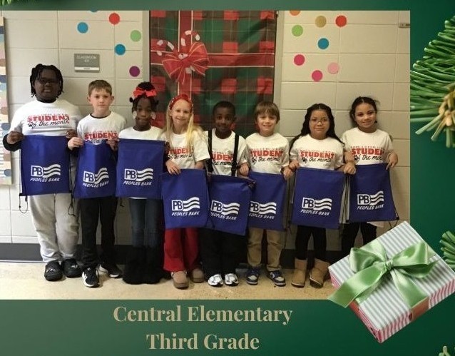 3rd Grade Students of the Month