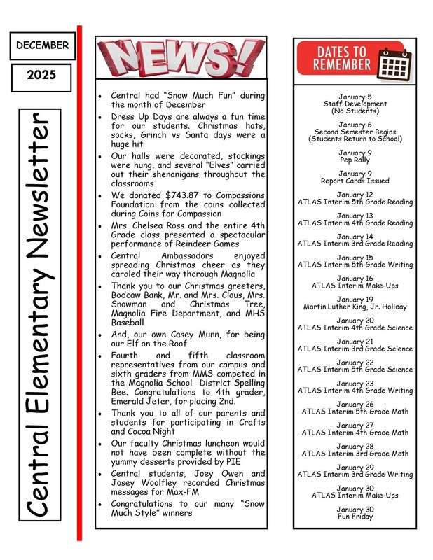 December Newsletter P1