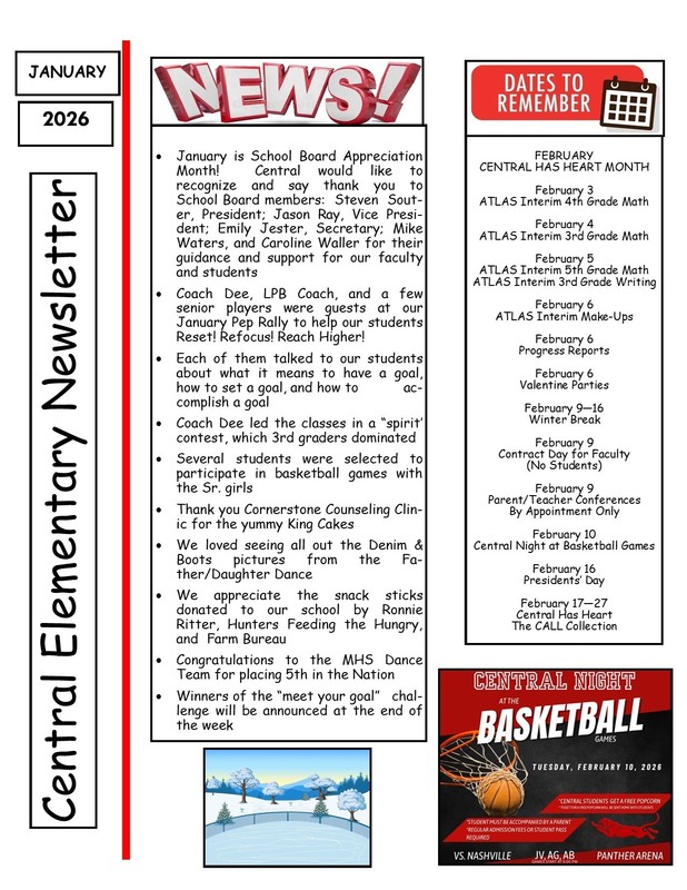 January Newsletter P1