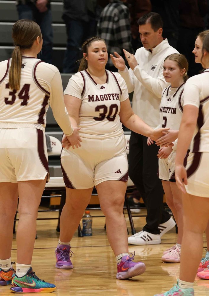 Abigail Bradley helped to lead Magoffin County in the 2024-25 girls’ high school basketball season. Photo || Jim Arnett