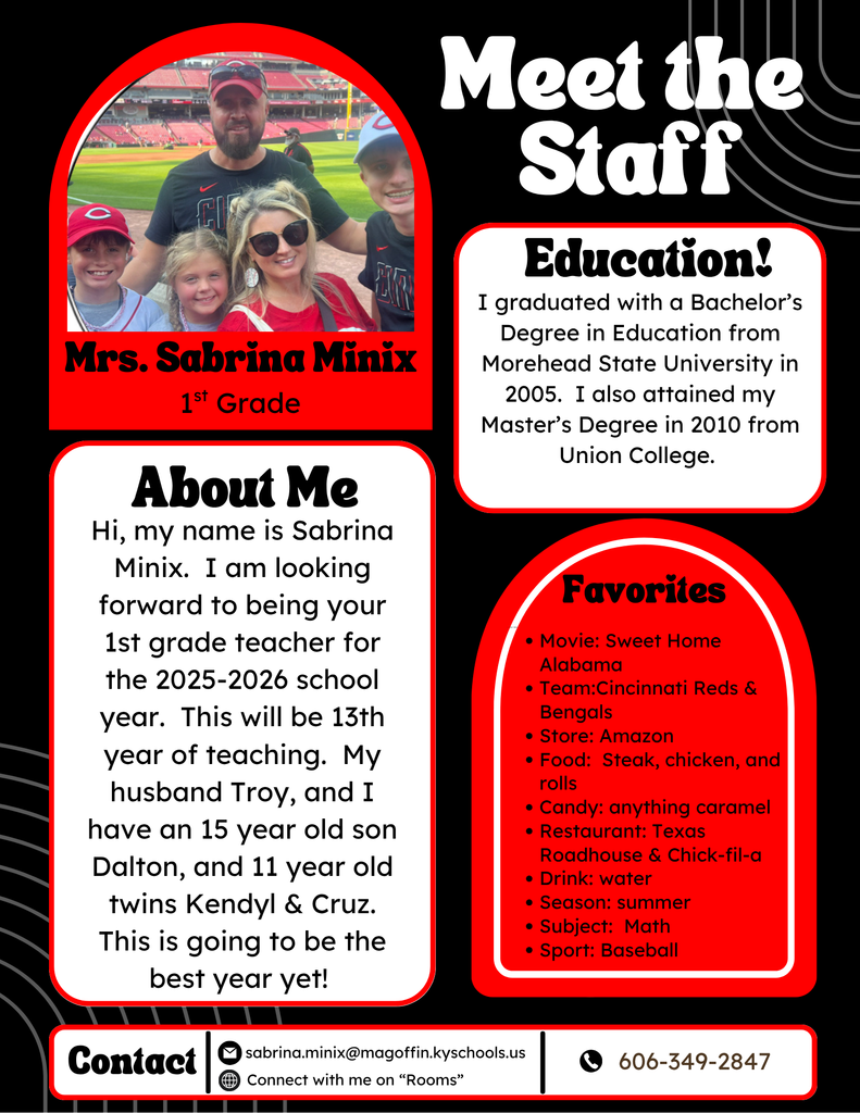 Meet the Teacher - 1st Grade