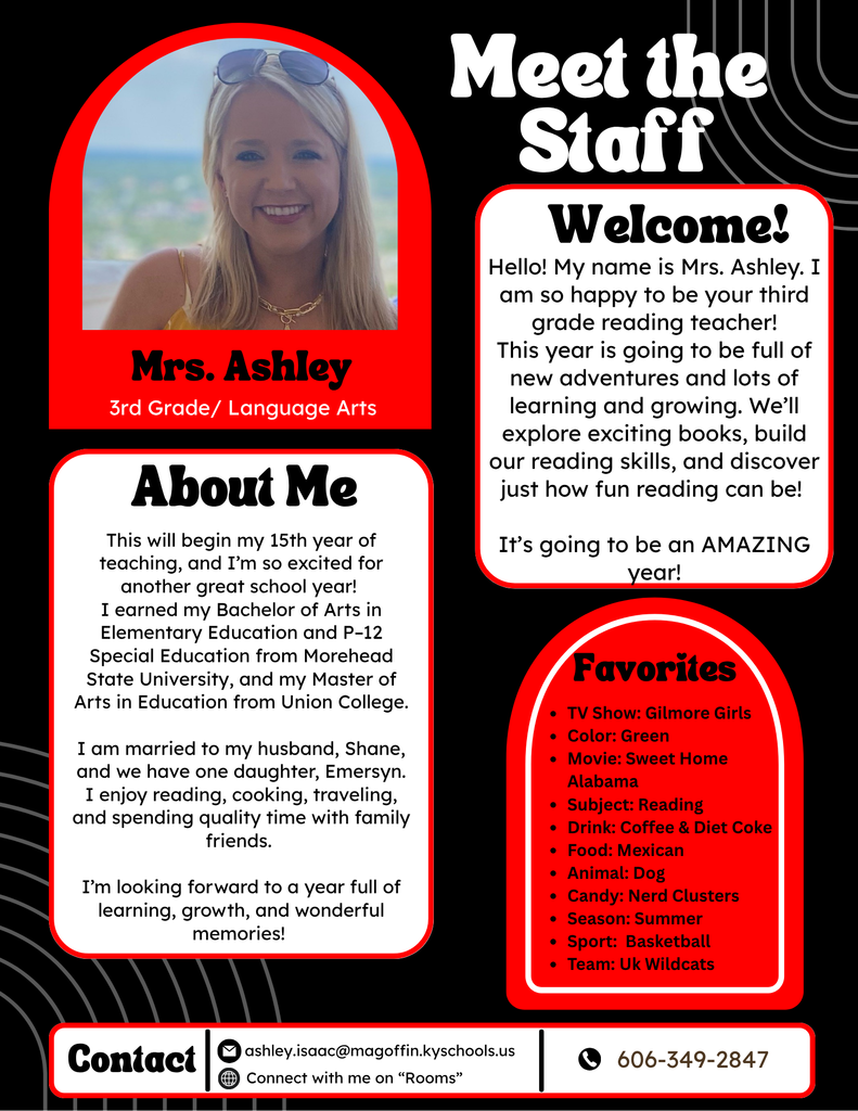 Meet the Teacher - 3rd Grade