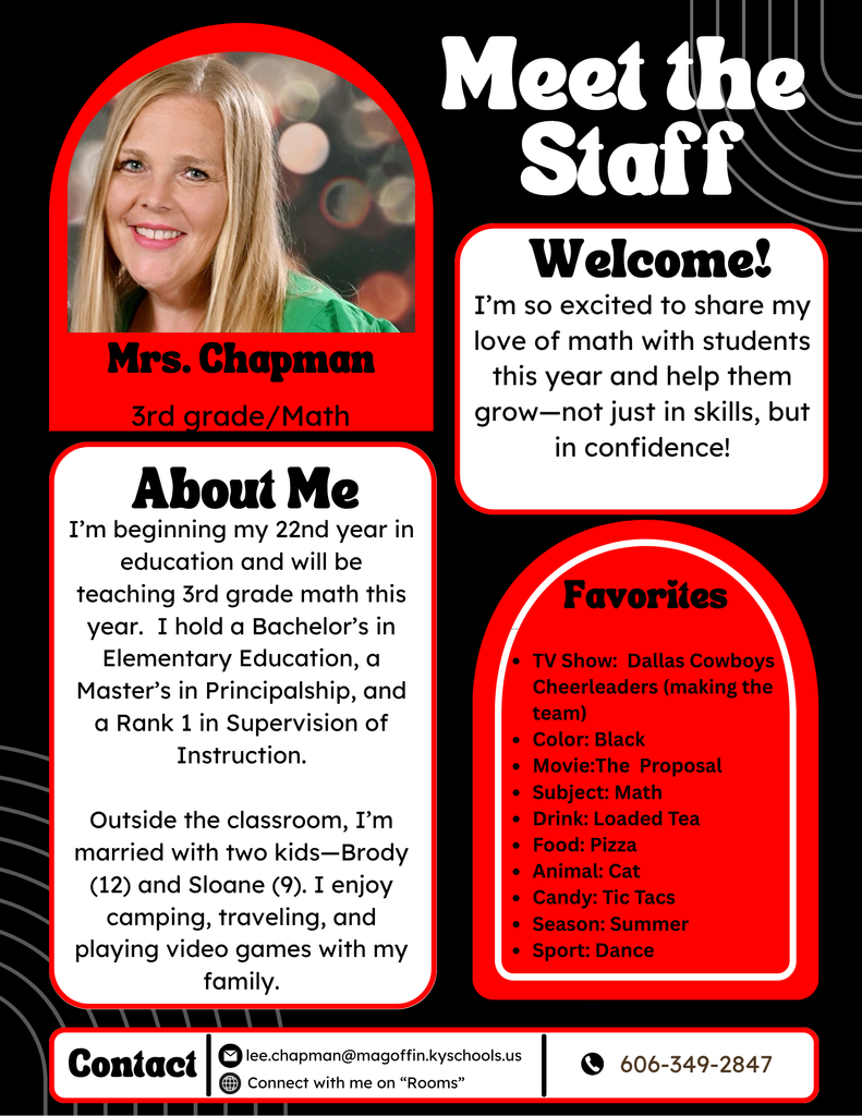 Meet the Teacher - 3rd Grade