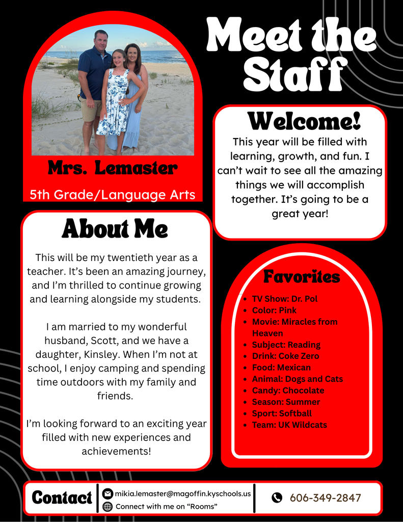 Meet the Teacher - 5th Grade