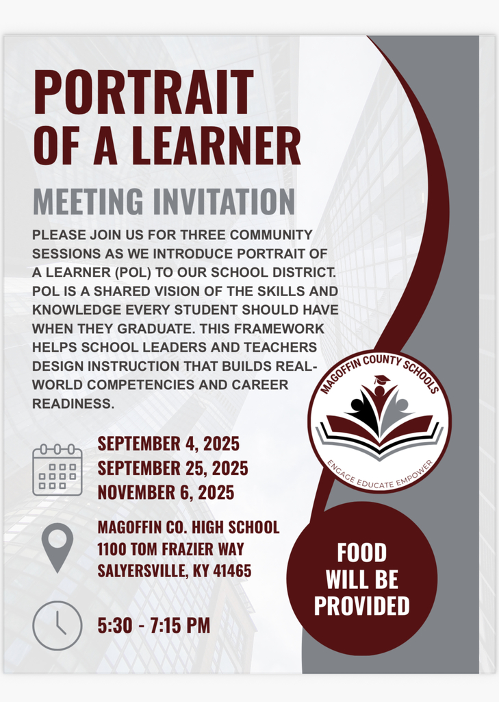 Portrait of a Learning Meeting Invitation