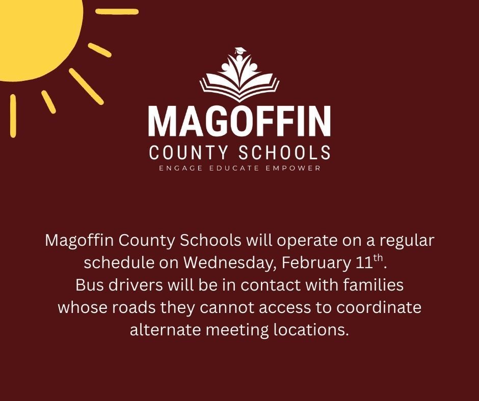 Regular Schedule - Wednesday, 2112026