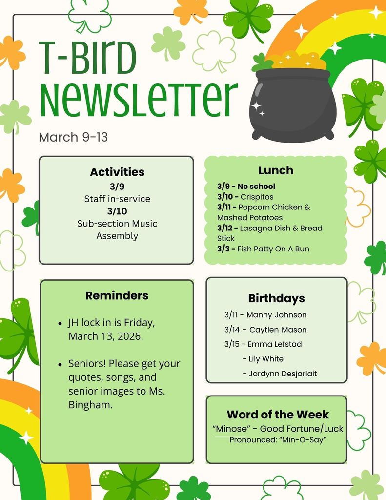 High School Newsletter