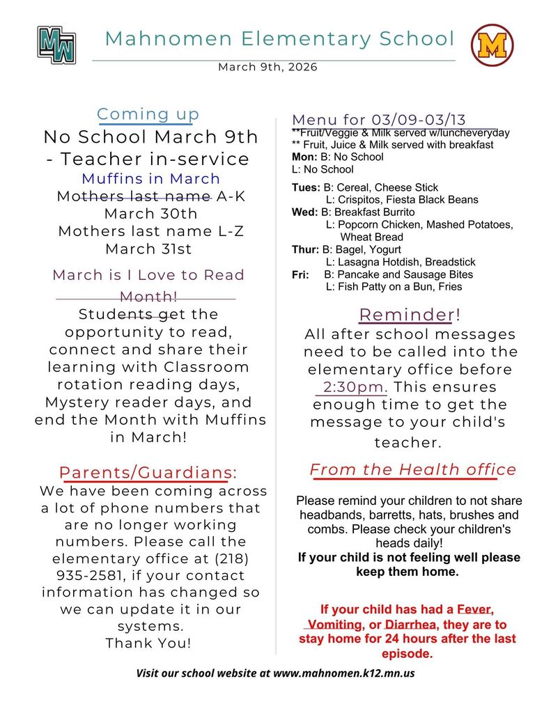 Elementary Newsletter 