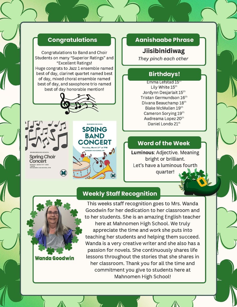 High School Newsletter