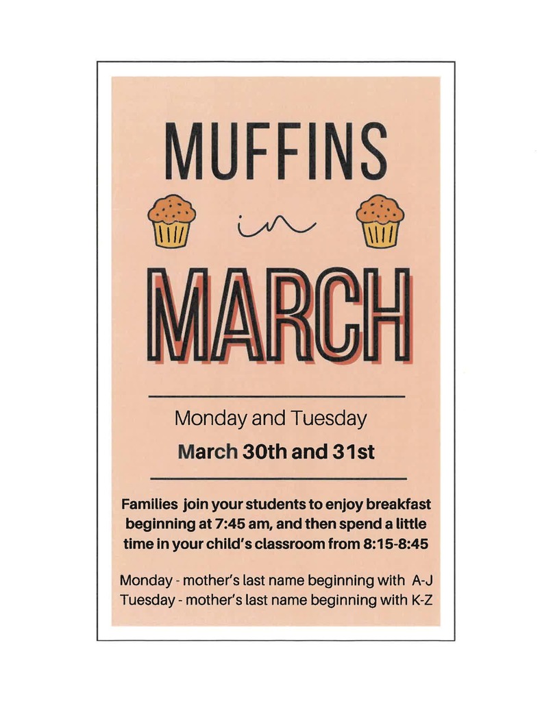 Muffins in March