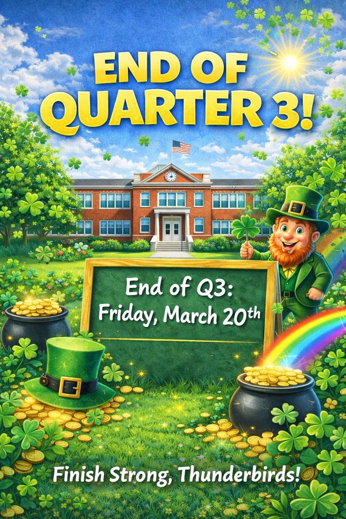 End of Quarter 3 will be Friday March 20th. 