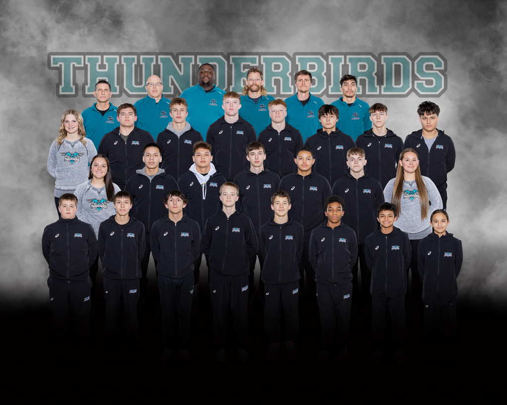 Thunderbird Wrestling team 