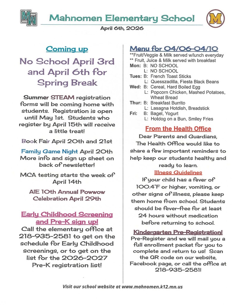 Elementary Newsletter 