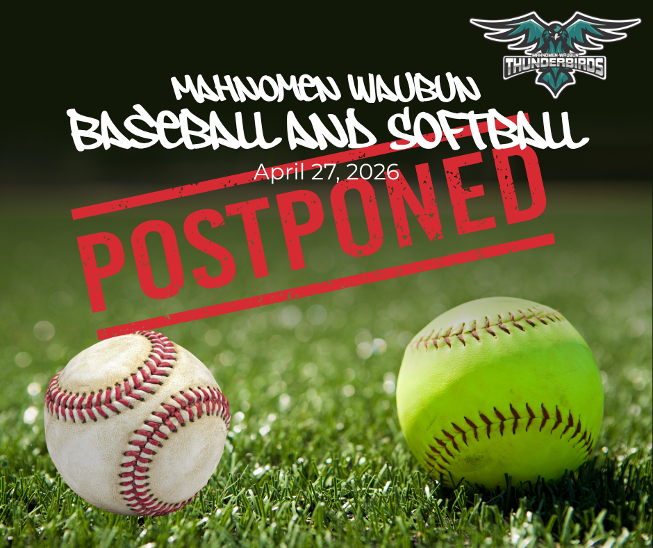 Today's (4/27) baseball and softball games have been postponed.  Baseball and softball will not have practice tonight.
