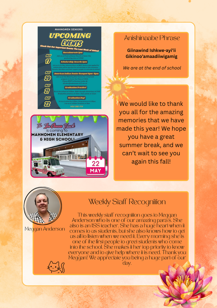 High School Newsletter