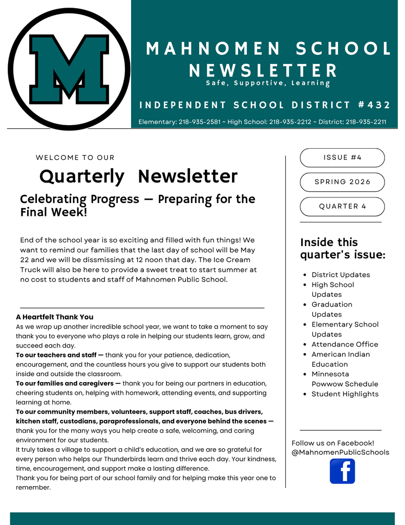 Quarter 4 Newsletter 